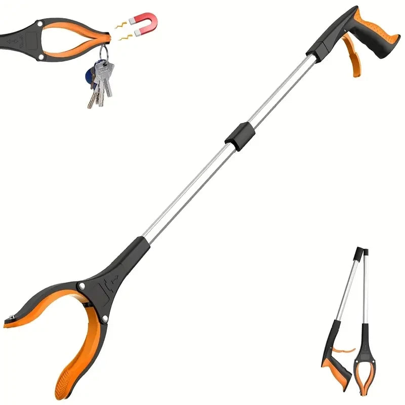 Foldable Grabber Tool Reacher Magnetic Pick Up Helper for Trash - 19