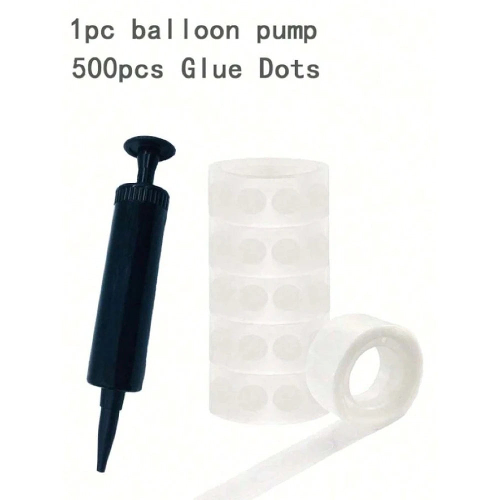 Handheld Balloon Pump Portable Manual Air Inflator for Party Decorations - 12
