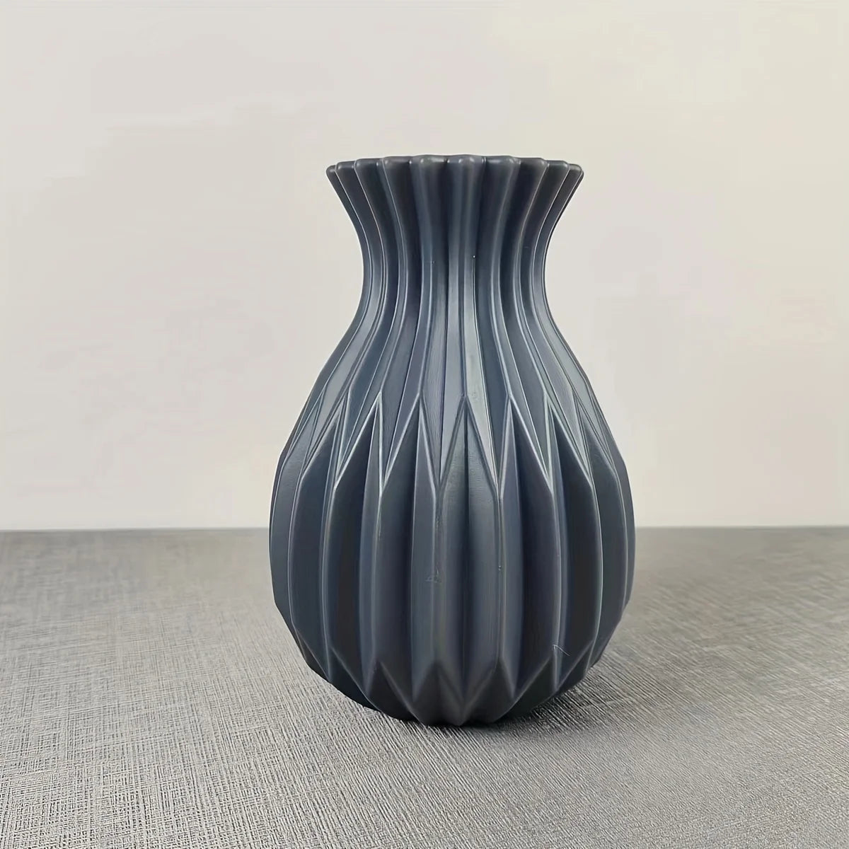 Modern Plastic Flower Vase Minimalist Nordic Style Home Decor Centerpiece