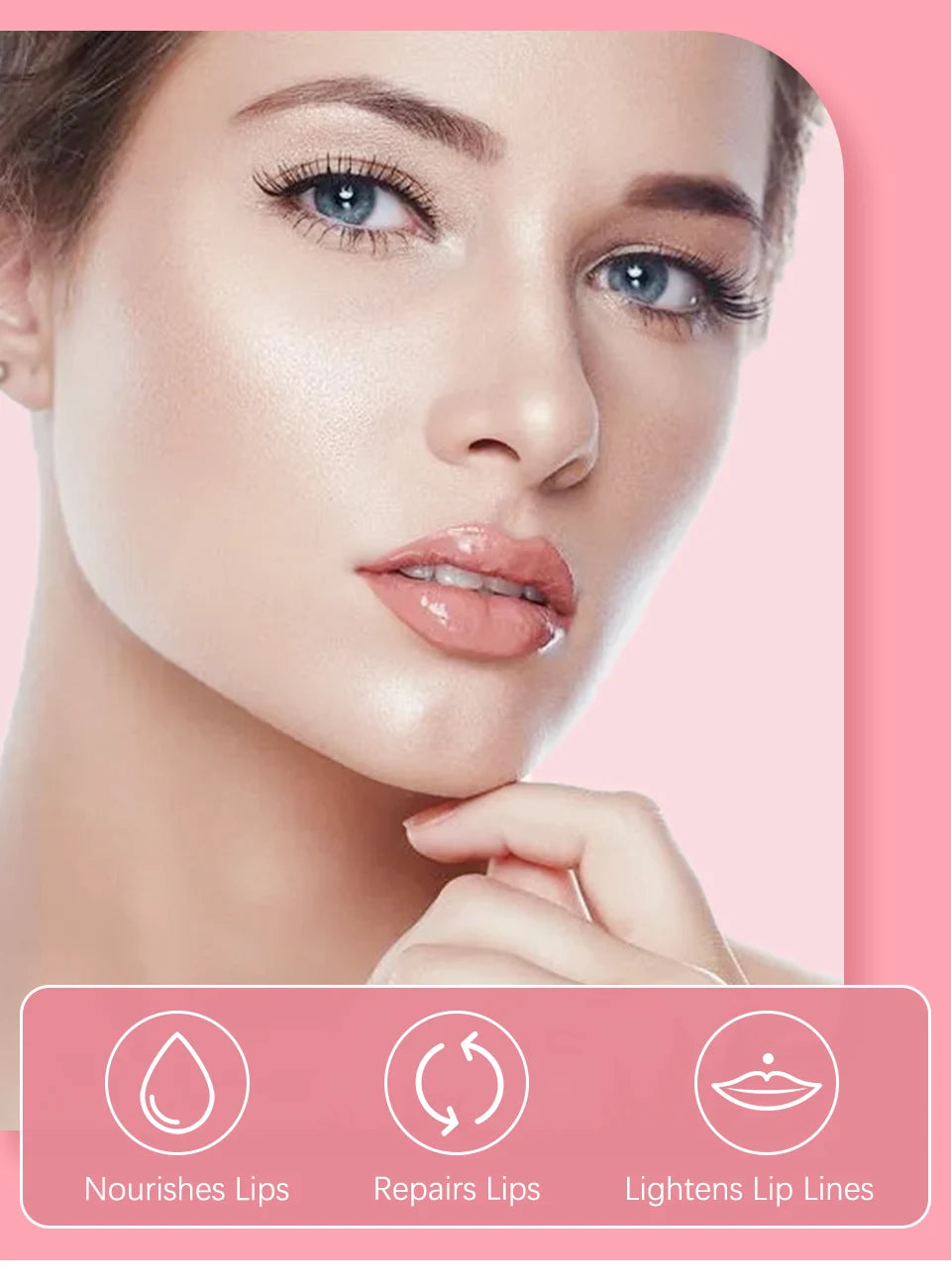 Lakerain Crystal Jelly Moisturizing Lip Oil Gloss Tinted Plumper