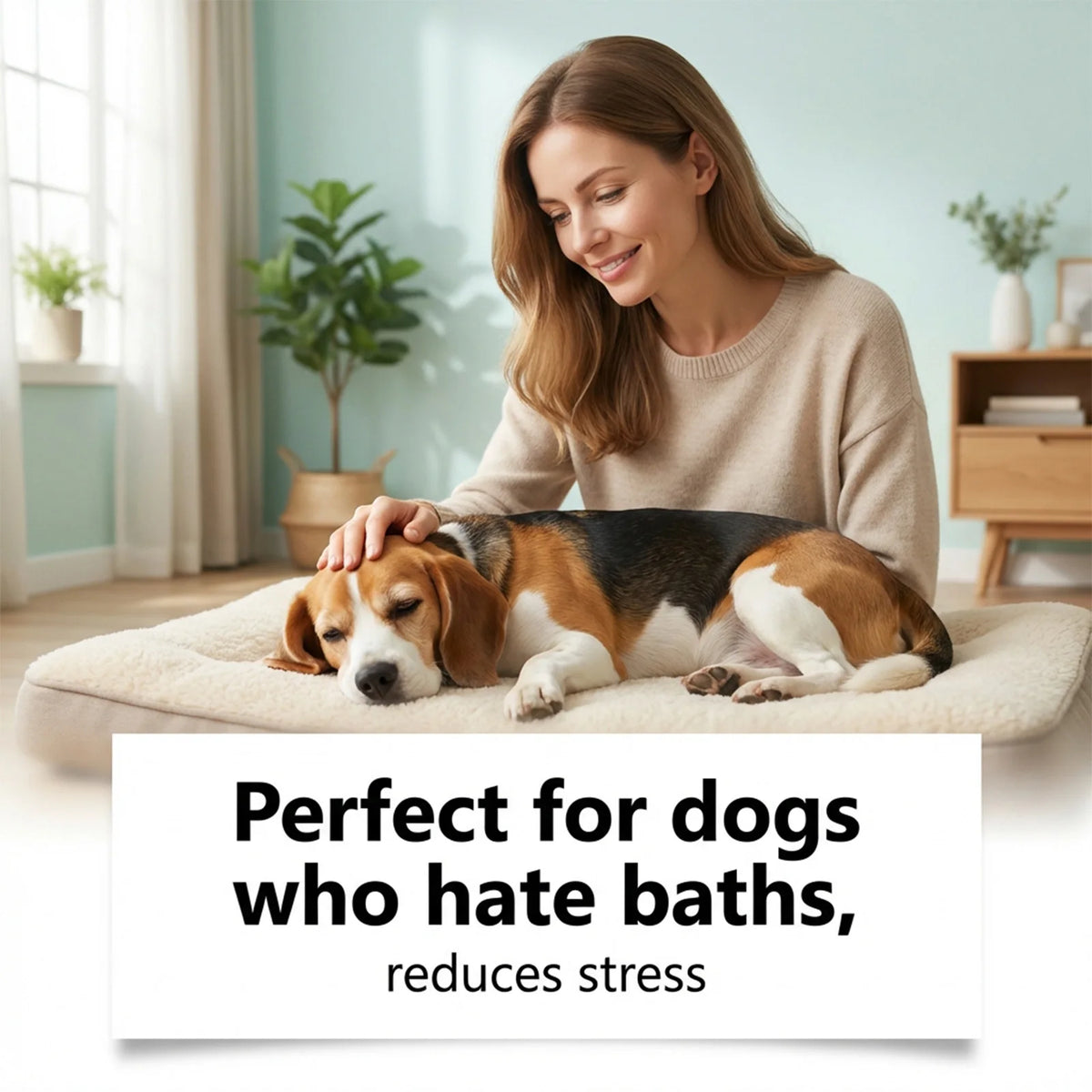 Waterless Dog Shampoo Spray Foaming Dry Bath Pet Cleaning