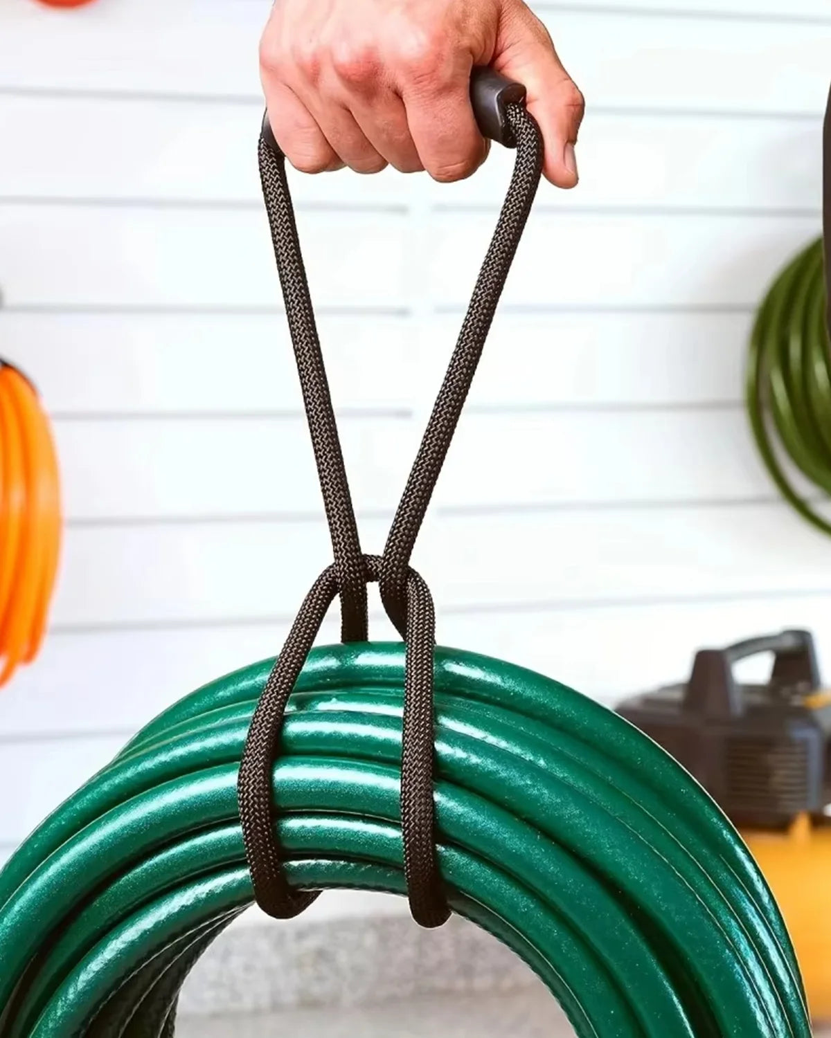 Heavy Duty Storage Strap with Handle for Extension Cords Hoses Cables