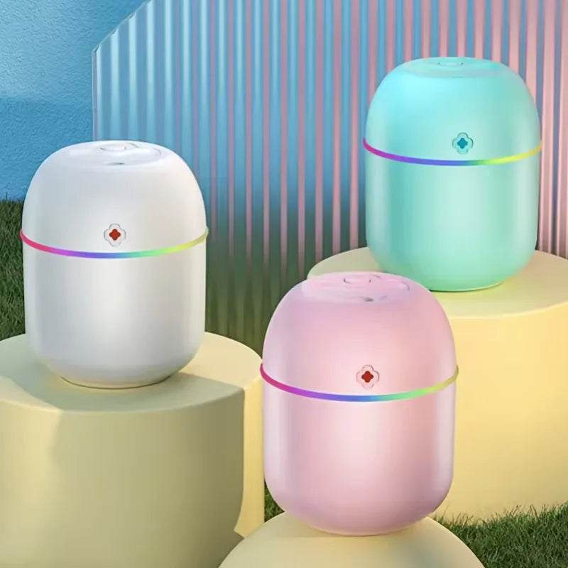 Portable USB Mini Humidifier 260ml Aromatherapy Diffuser for Home Office - 3