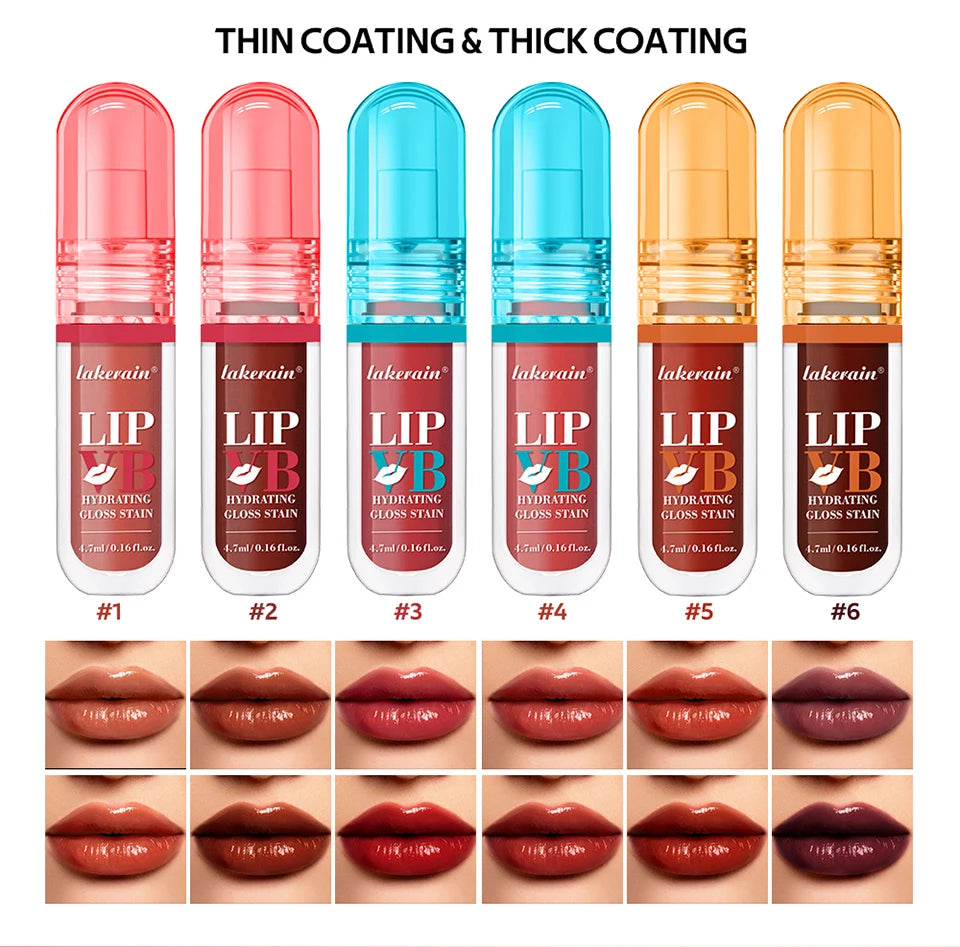 Lakerain Lip Stain Hydrating Gloss & Long Lasting Moisturizer