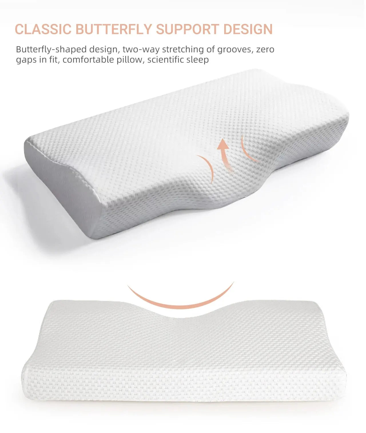Orthopedic Memory Foam Cervical Pillow for Neck Pain Relief - 16