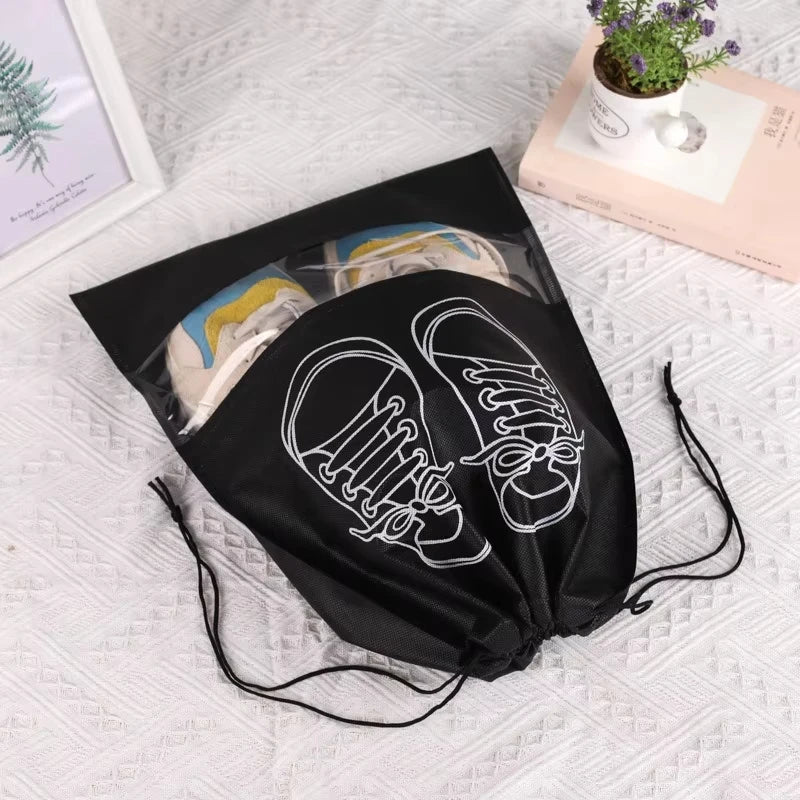 Portable Shoe Storage Bags Waterproof Travel Organizer Pouches - 11