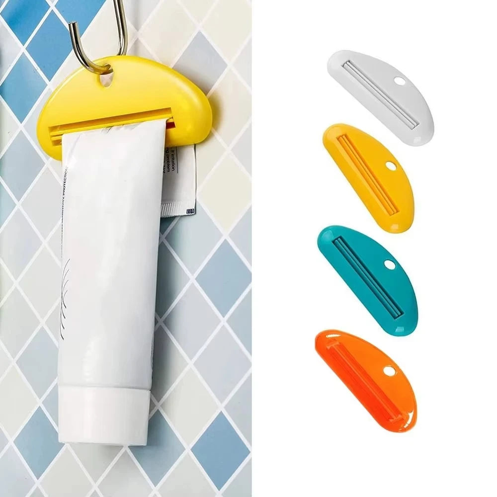 Manual Toothpaste Dispenser Tube Squeezer Bathroom Extruder Tool - 3