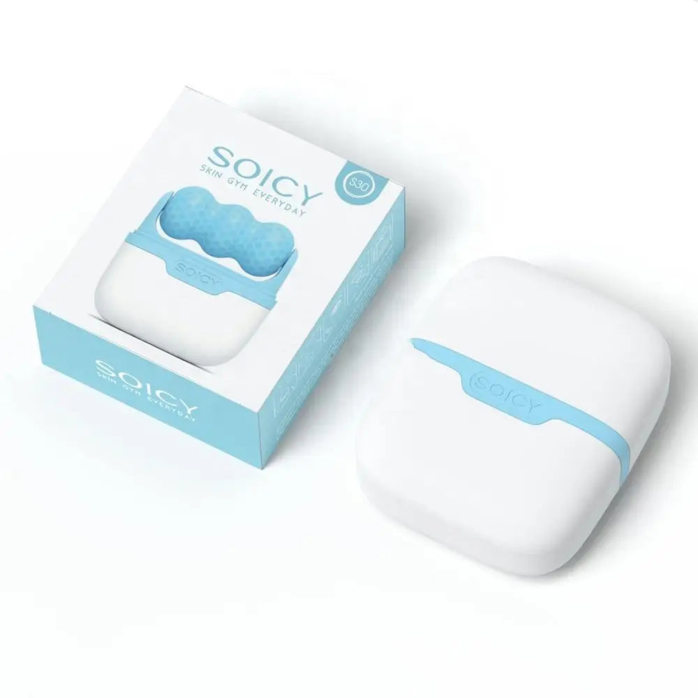 Double Ended Ice Roller for Face and Eye Puffiness Cold Compress Tool - 16