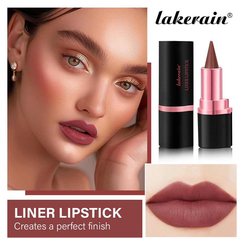 Gradient Lip Liner Lipstick Waterproof Matte Makeup