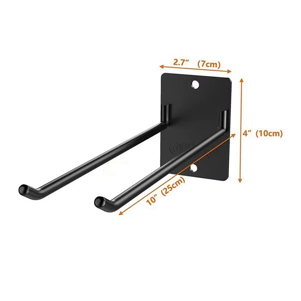Heavy Duty Garage Wall Hooks Tool Storage Organizer Metal Hanger Rack - 6