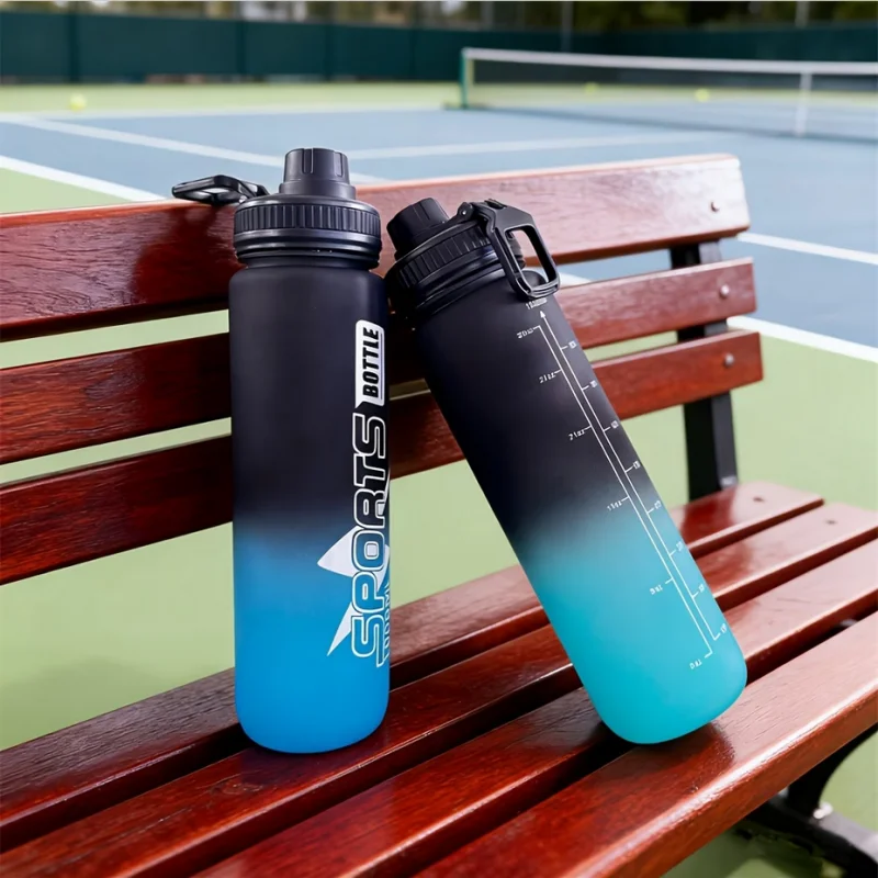 1000ml Sports Water Bottle Portable Leakproof Gym Fitness Jug - 9