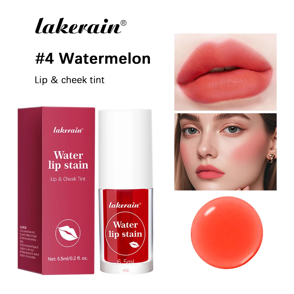 Lakerain 2 in 1 Water Lip Tint Stain and Liquid Blush