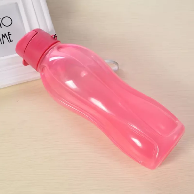 Large Capacity Sports Water Bottle Leak Proof Travel Fitness Kettle - 3