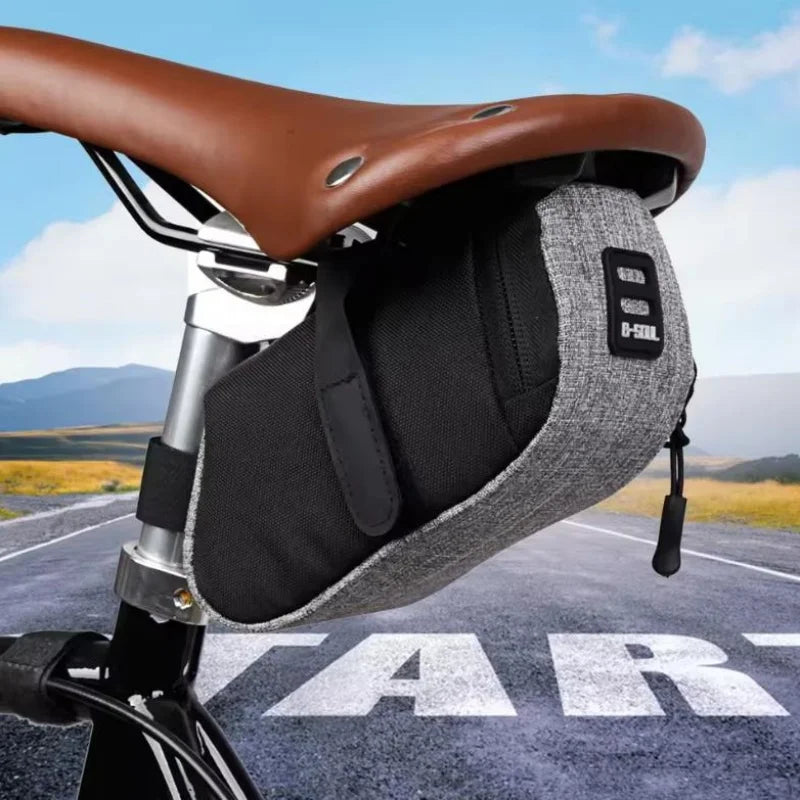 Reflective Bike Saddle Bag MTB Seat Storage Pouch Cycling Tool Pack