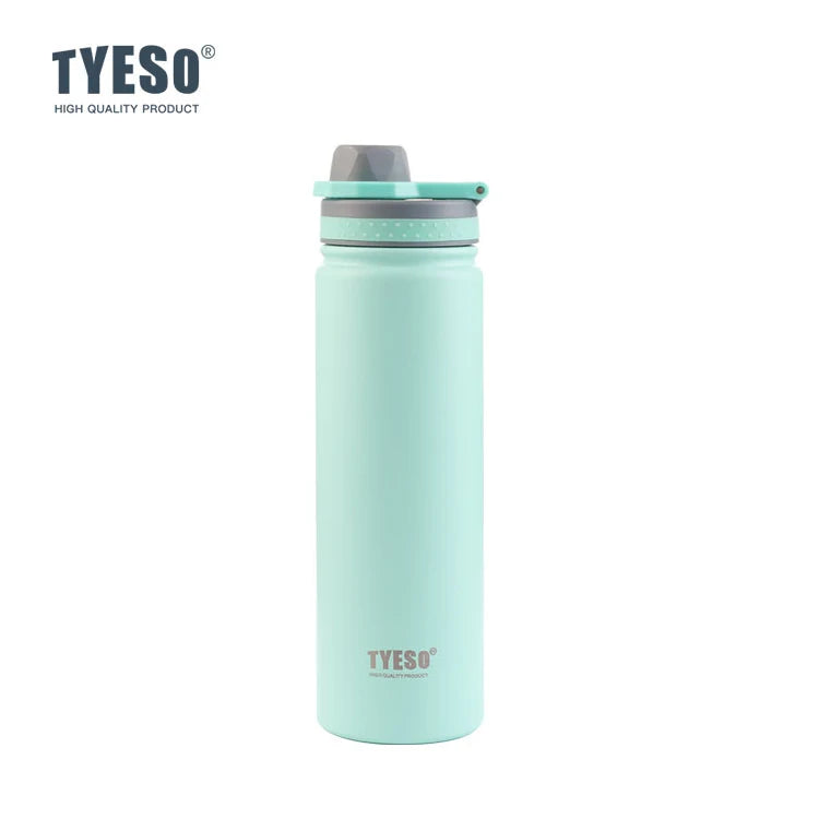 TYESO Stainless Steel Vacuum Insulated Water Bottle Travel Flask