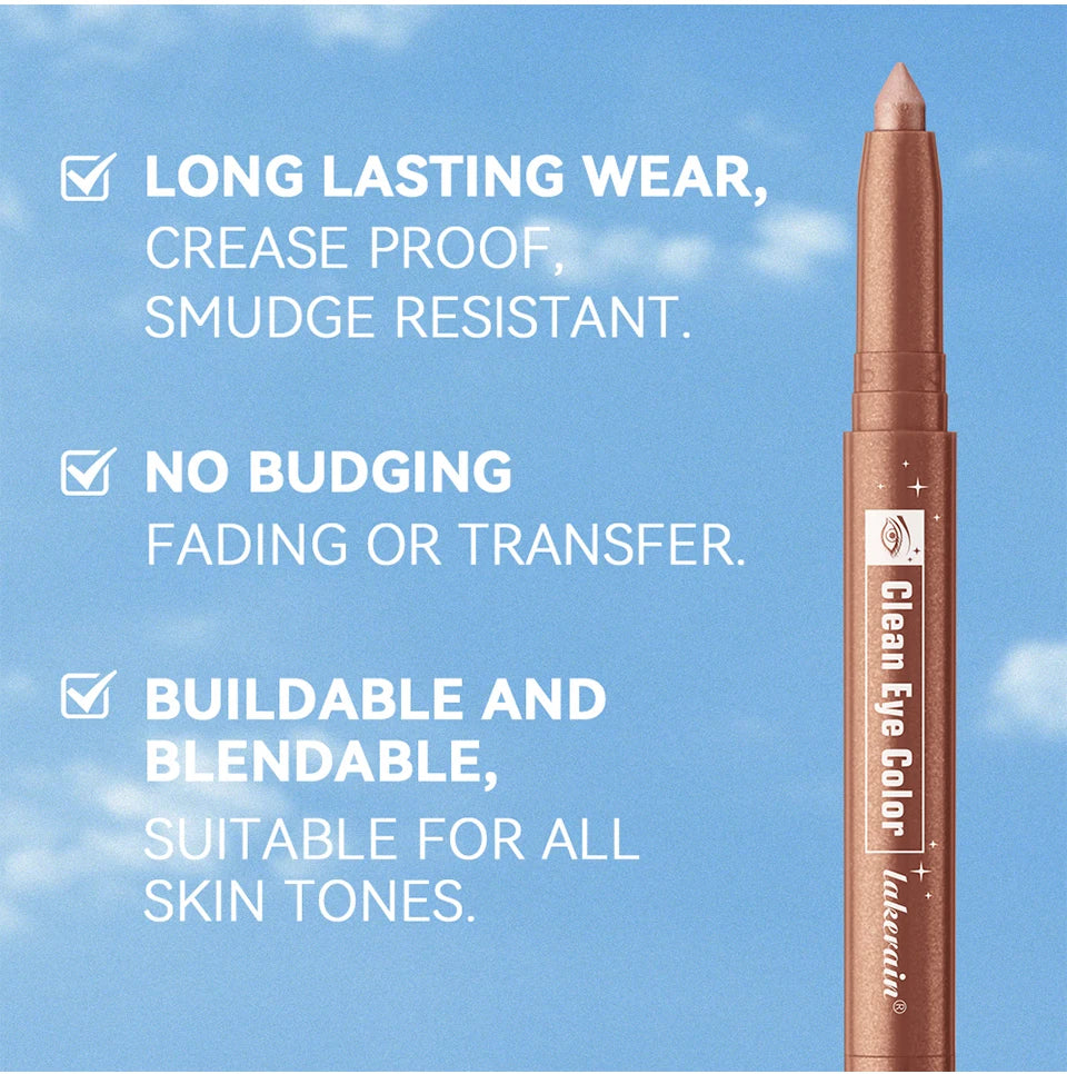 Smudge Proof Eyeshadow Stick Long Lasting Shimmer Matte Pencil Crayon