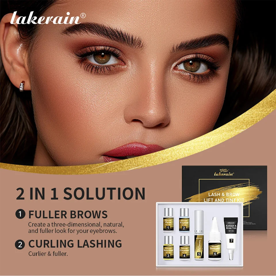 Lash Lift and Tint Kit Brow Lamination Perming Tool Set - 7