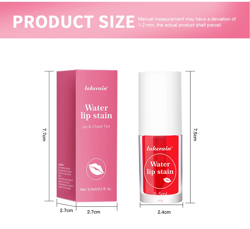 Lakerain 2 in 1 Water Lip Tint Stain and Liquid Blush