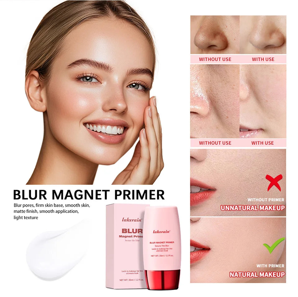 Lakerain Blur Magnet Primer Matte Moisturizing Makeup Base
