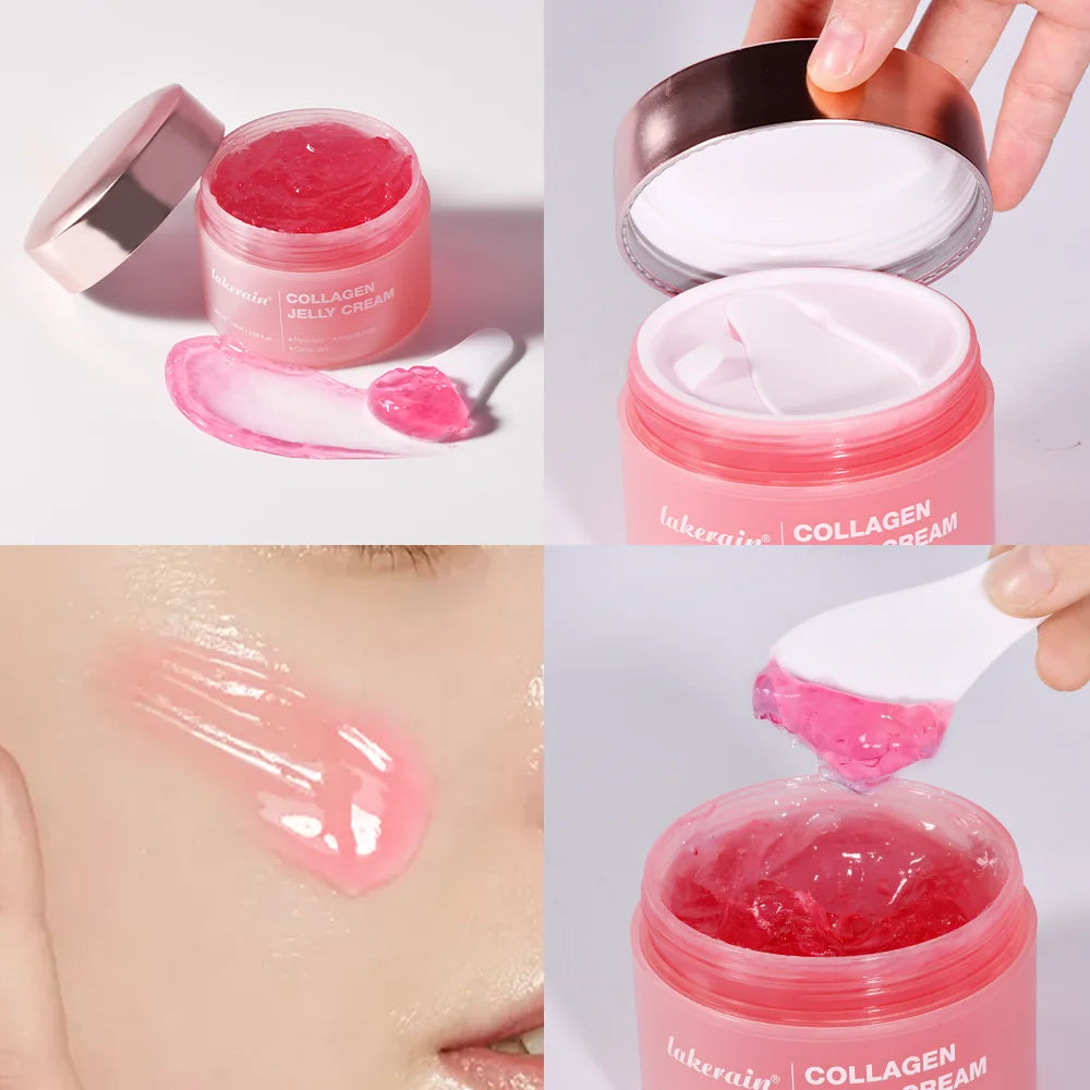 Collagen Jelly Cream Deep Hydration Firming Face Gel - 6