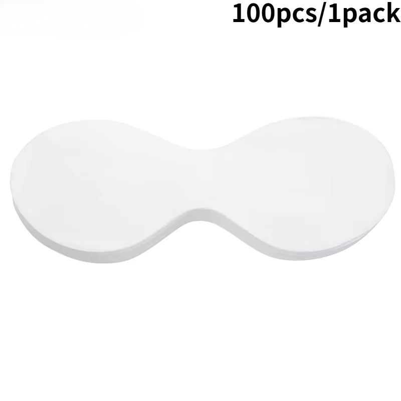 Disposable Eye Mask Paper Pads Ultrathin Cotton Spa Skincare Sheets
