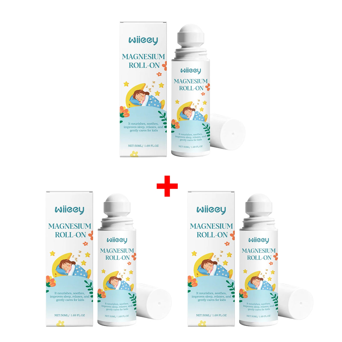 Magnesium Roll-On Natural Calming Relax Sleep Aid Roller