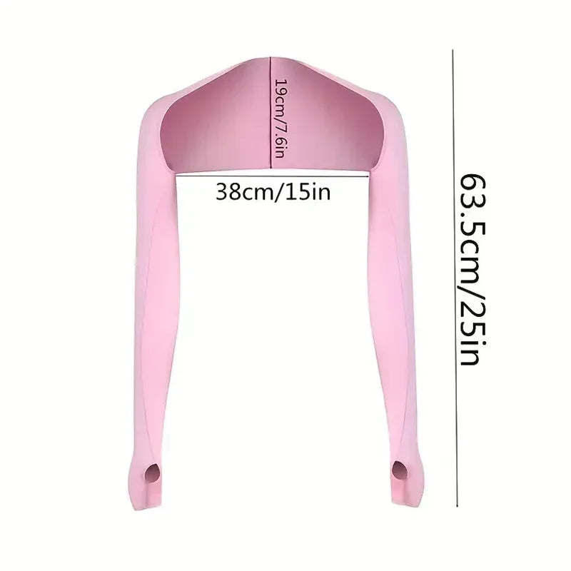 Golf Sun Protection Shawl Sleeves Cycling Arm Warmers Cooling Shrug - 6