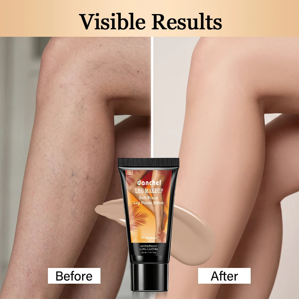 30ml Waterproof Leg Makeup Body Foundation Concealer