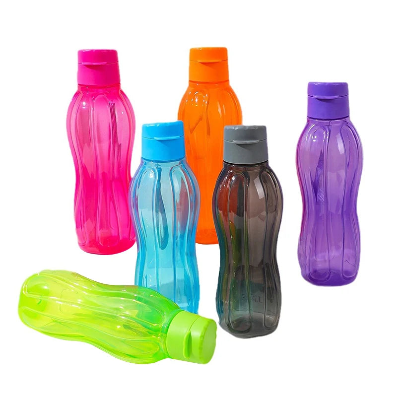 Portable Sports Water Bottle Large Capacity Reusable Plastic Drink Cup - 10