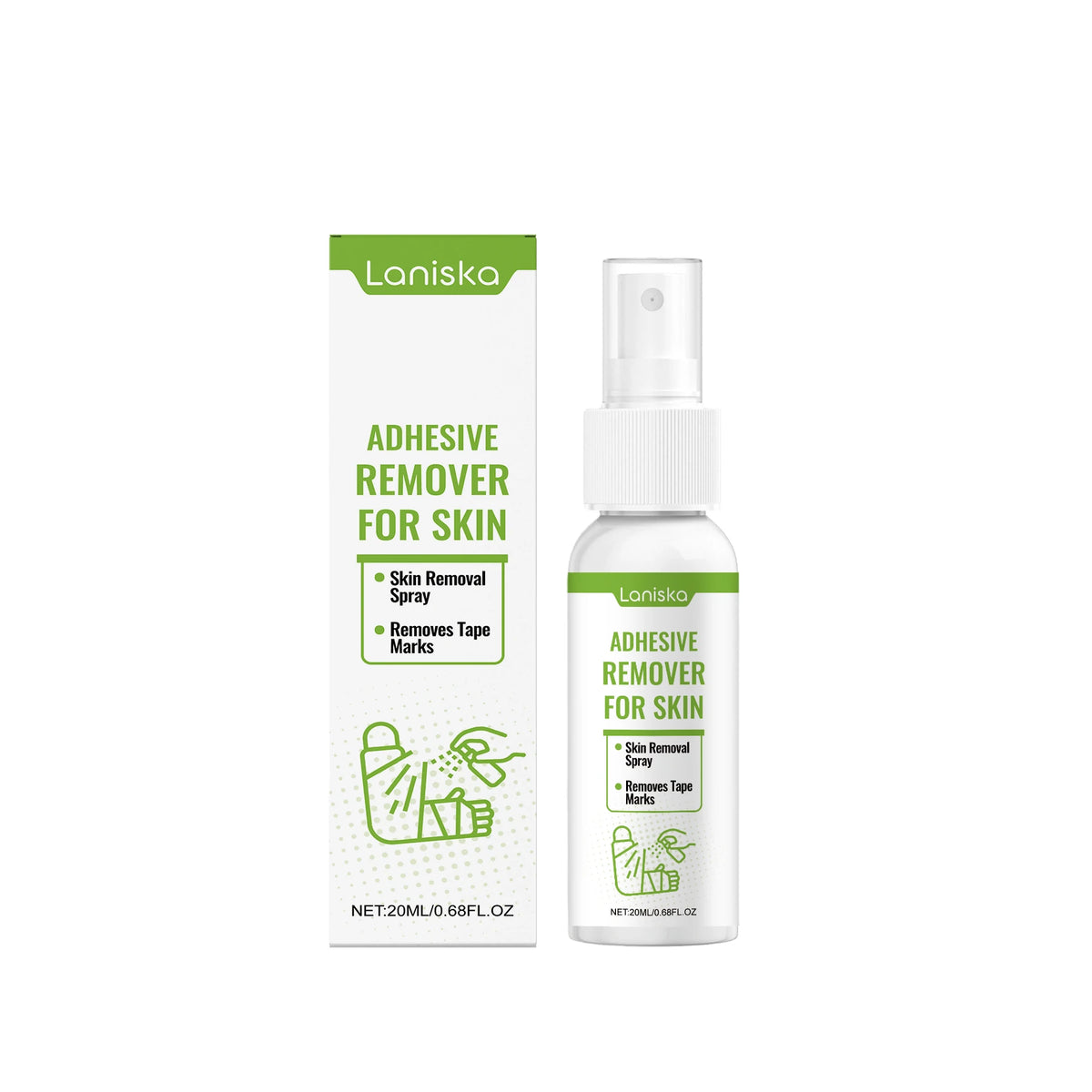 Gentle Adhesive Remover Spray for Skin Tape Marks