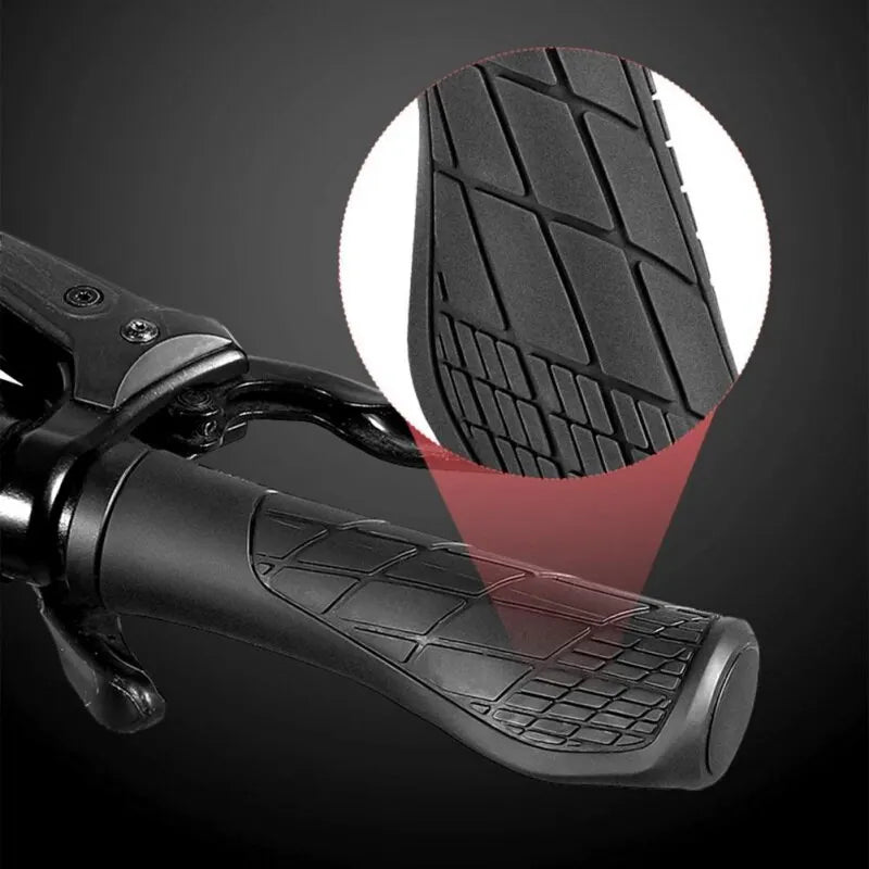 Ergonomic MTB Bicycle Grips Anti-Slip Shockproof Handlebar Covers