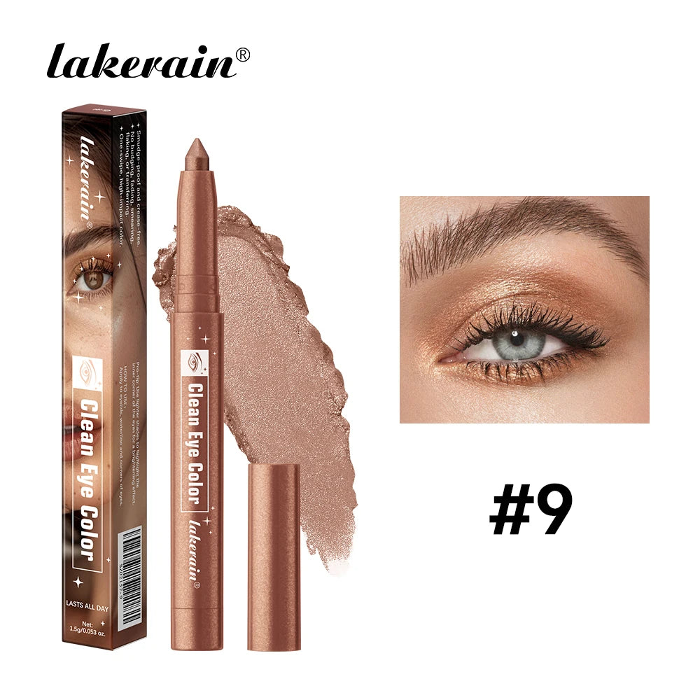 Smudge Proof Eyeshadow Stick Long Lasting Shimmer Matte Pencil Crayon