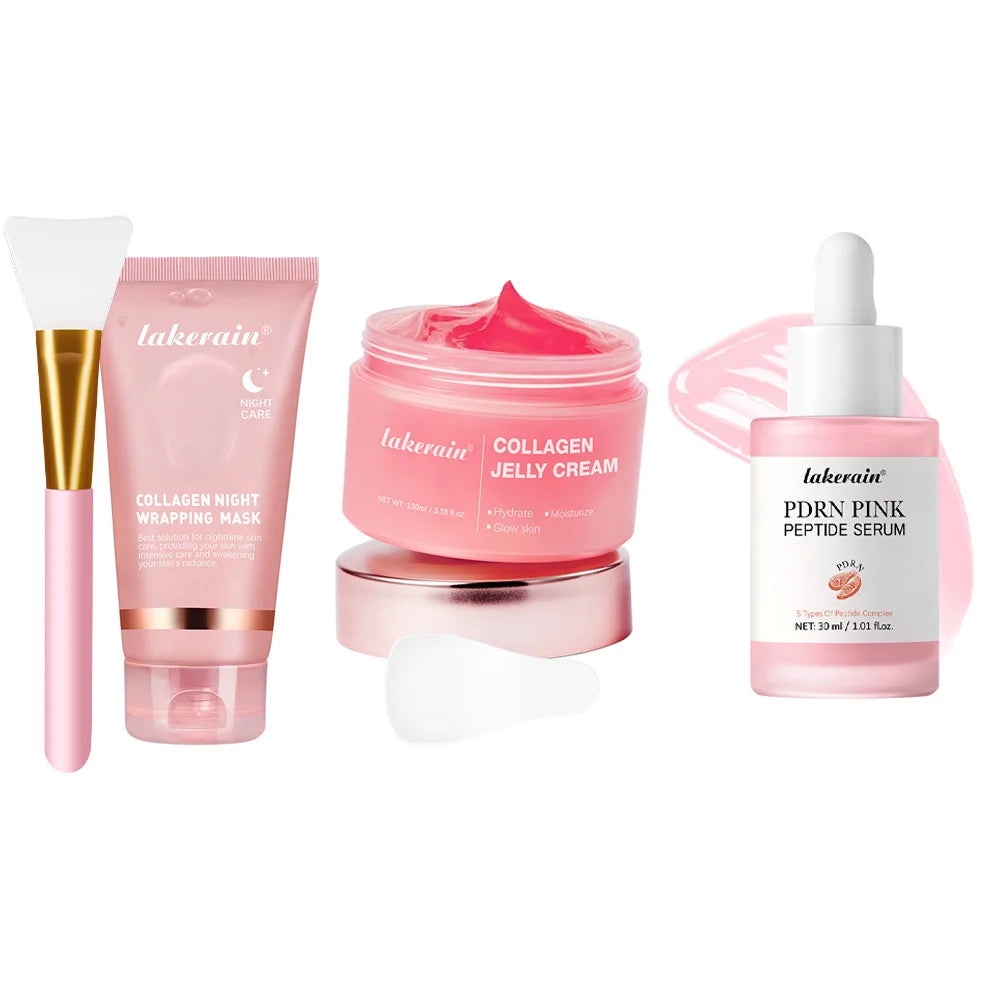 Collagen Jelly Cream Peel-Off Overnight Mask Hydrating Firming Skincare - 55