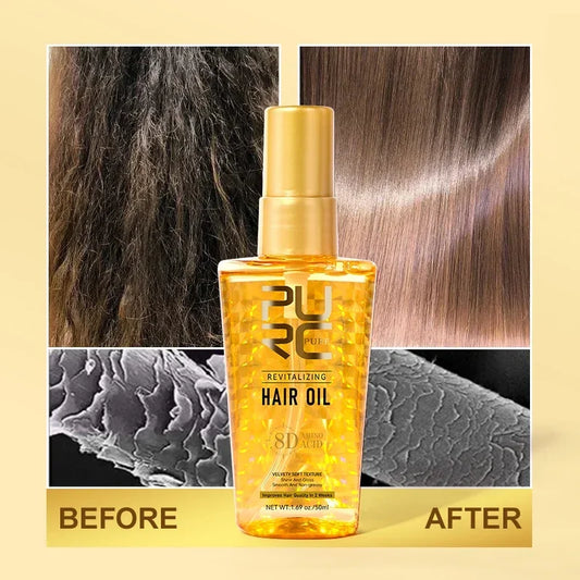 PURC Morocco Oil Nourishing Hair Serum & Repair Treatment