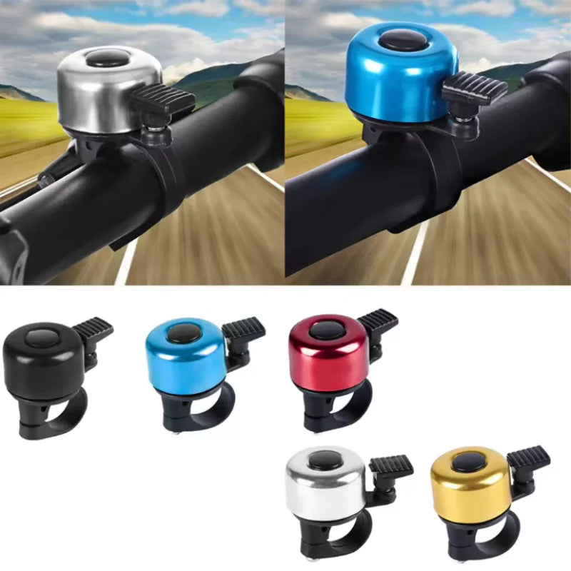 Aluminum Alloy Bicycle Bell Crisp Sounding Bike Handlebar Ring Horn - 10