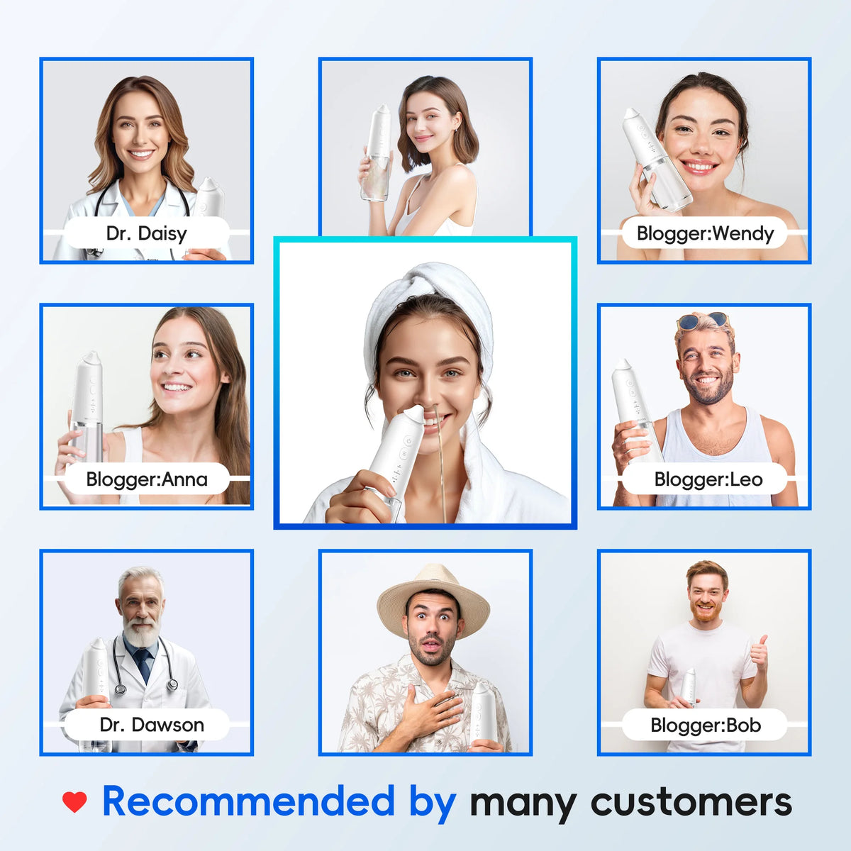Electric Nasal Irrigator Sinus Rinse Machine