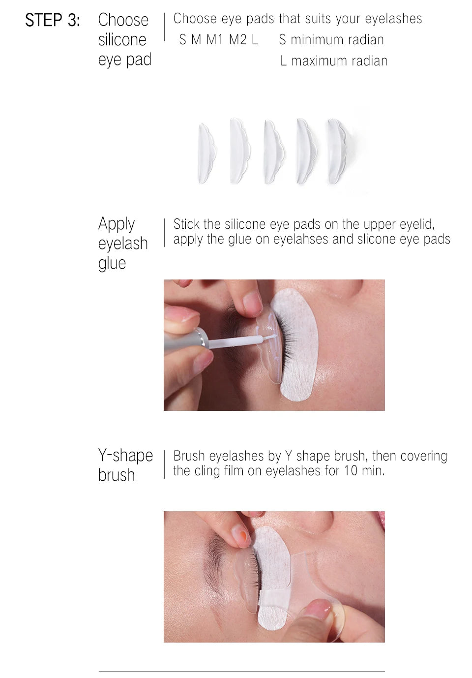 Professional Lash Lifting Kit Semi Permanent Eyelash Perming - 17