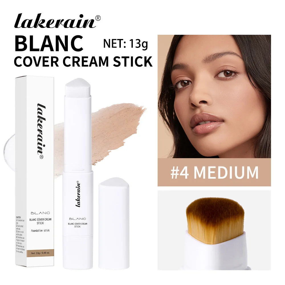 Lakerain Color Changing Foundation Stick Dual-Ended Concealer Makeup - 21