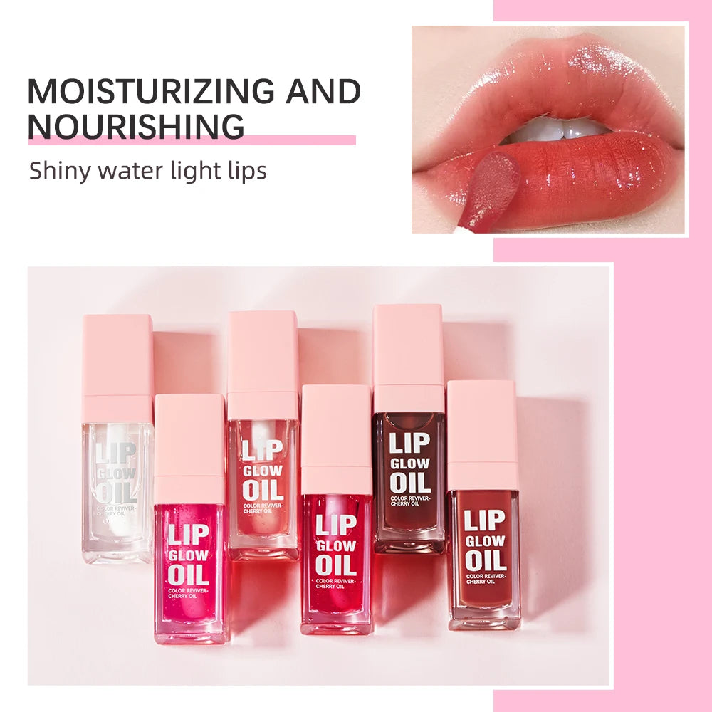 Moisturizing Lip Gloss Mirror Water Lip Glaze Nourishing Liquid Lipstick