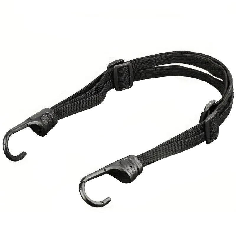 Motorcycle Helmet Cargo Net Adjustable Luggage Bungee Cord Strap