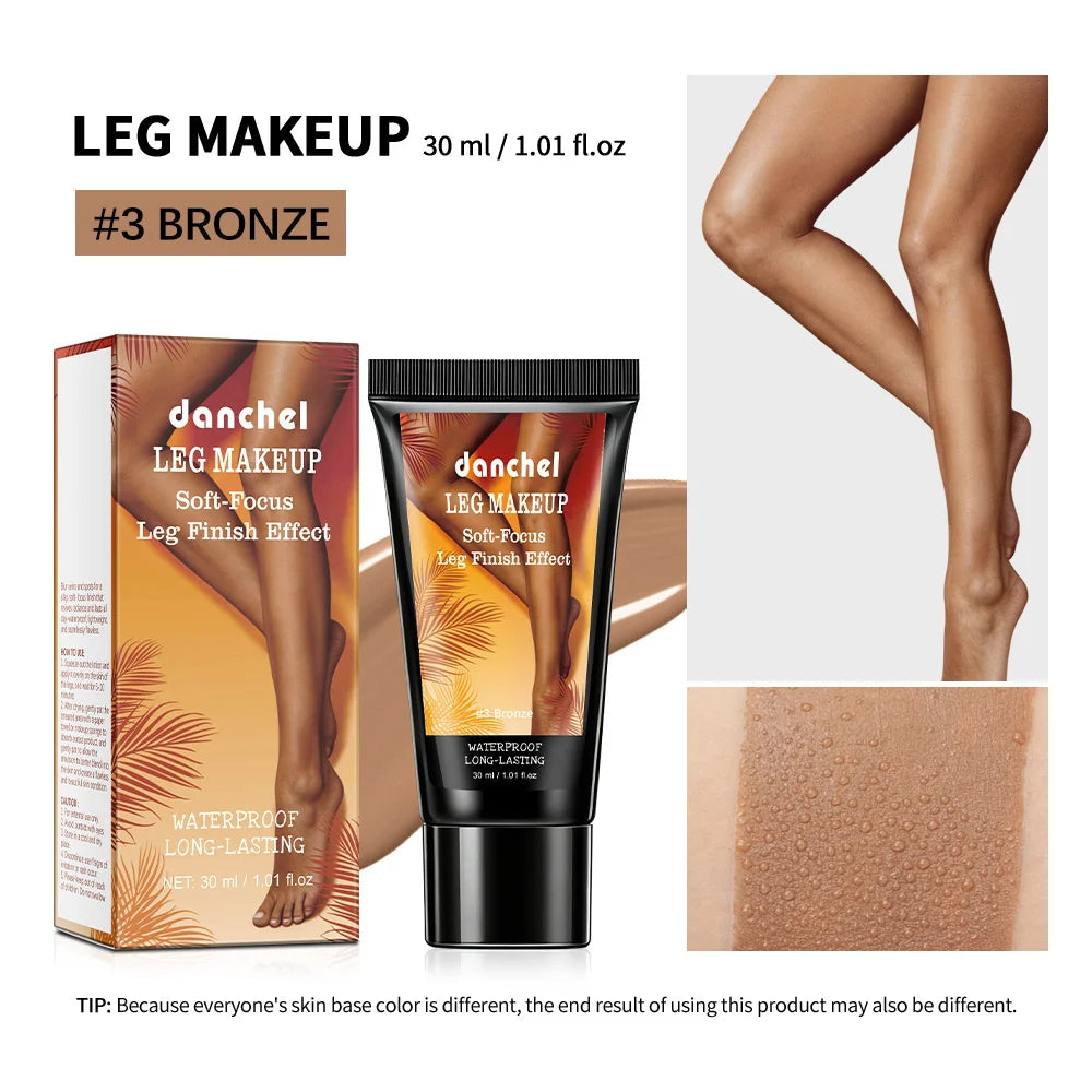 30ml Waterproof Leg Makeup Body Foundation Concealer