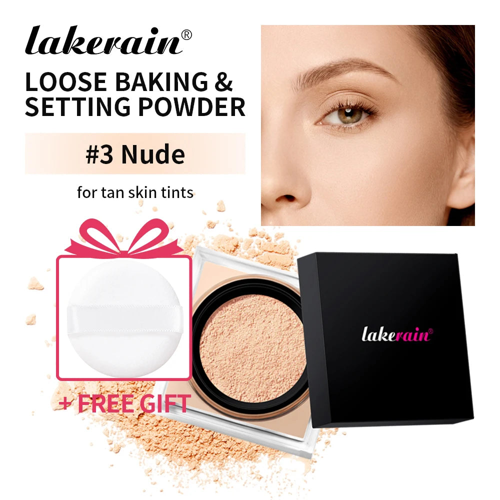 Matte Waterproof Loose Baking and Setting Powder
