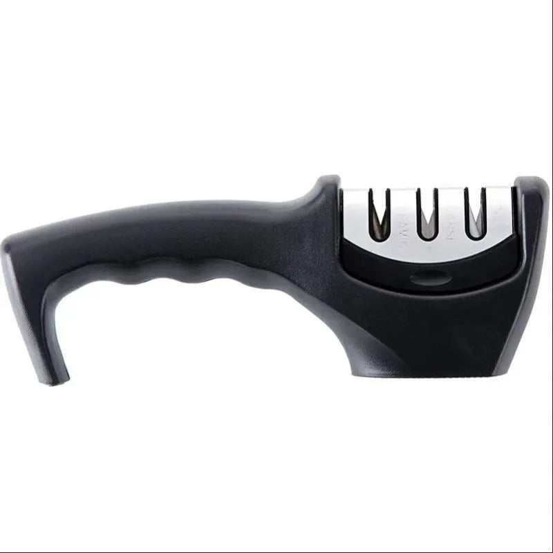3 Stage Knife Sharpener Handheld Kitchen Blade Sharpening Tool - 7