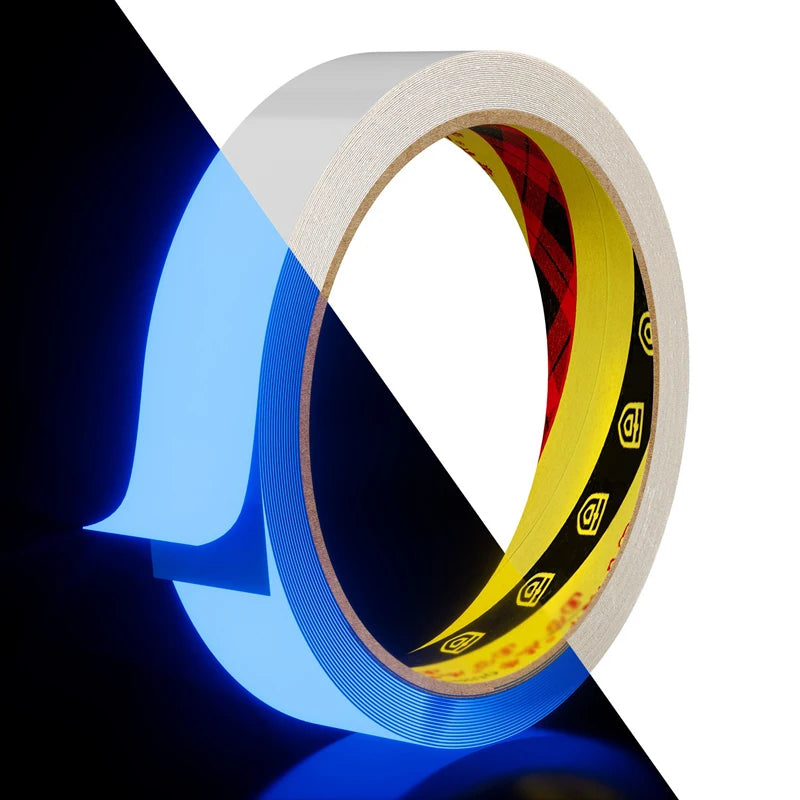Luminous Safety Tape Glow in the Dark Fluorescent Warning Adhesive - 9