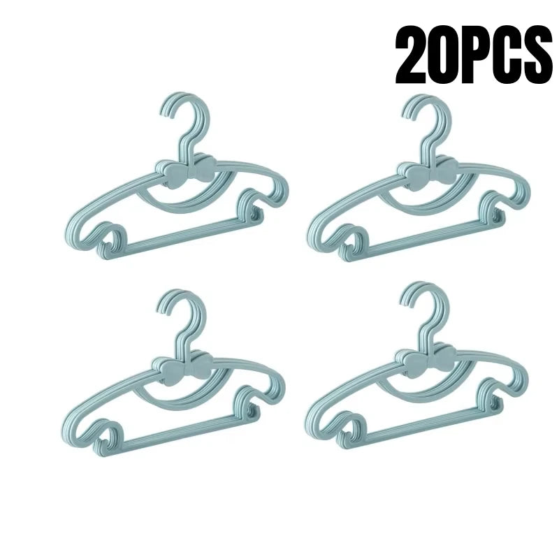 Non-Slip Baby Hangers Kids Clothes Storage Organizers for Wardrobe