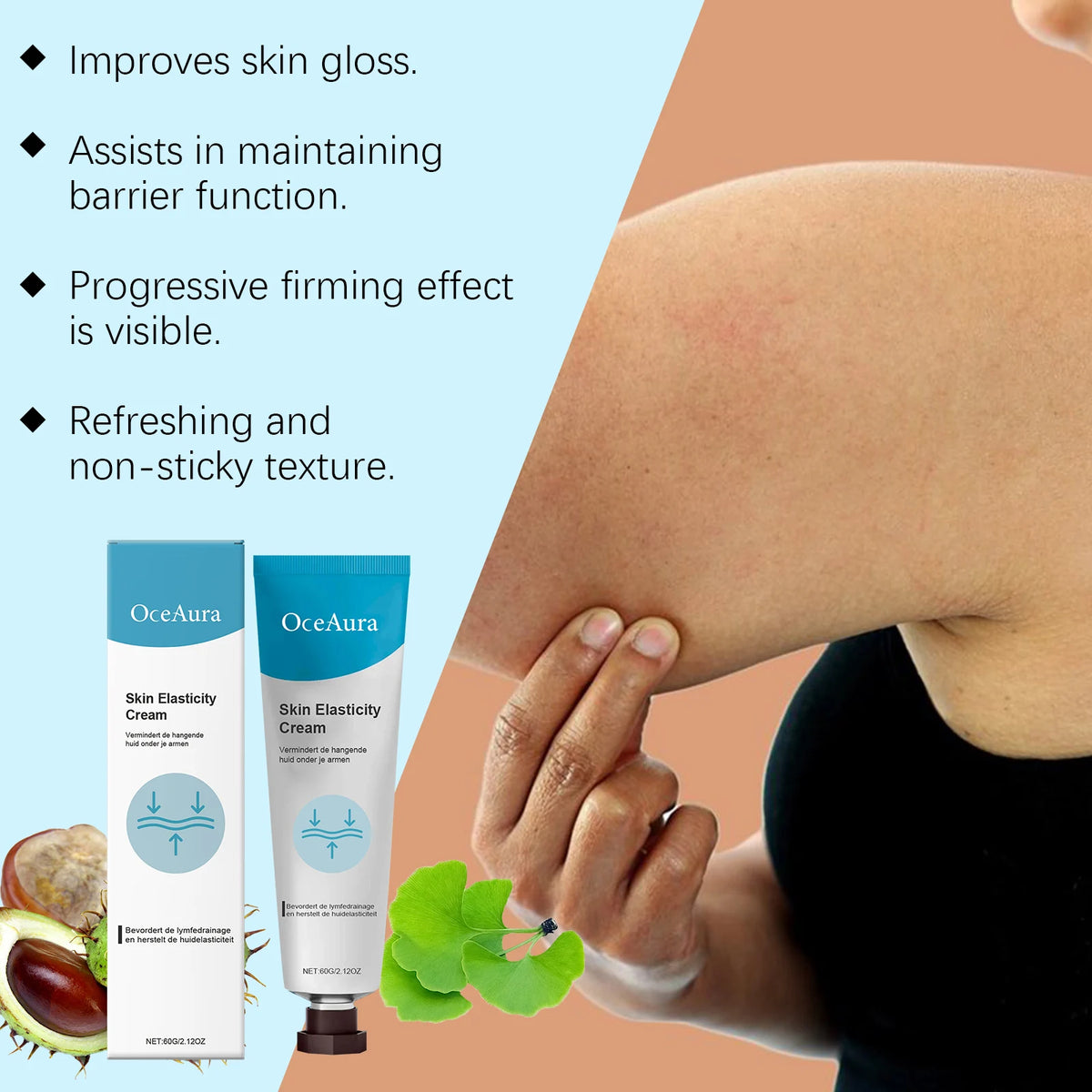 OceAura Skin Tightening Cream Body Firming Lotion