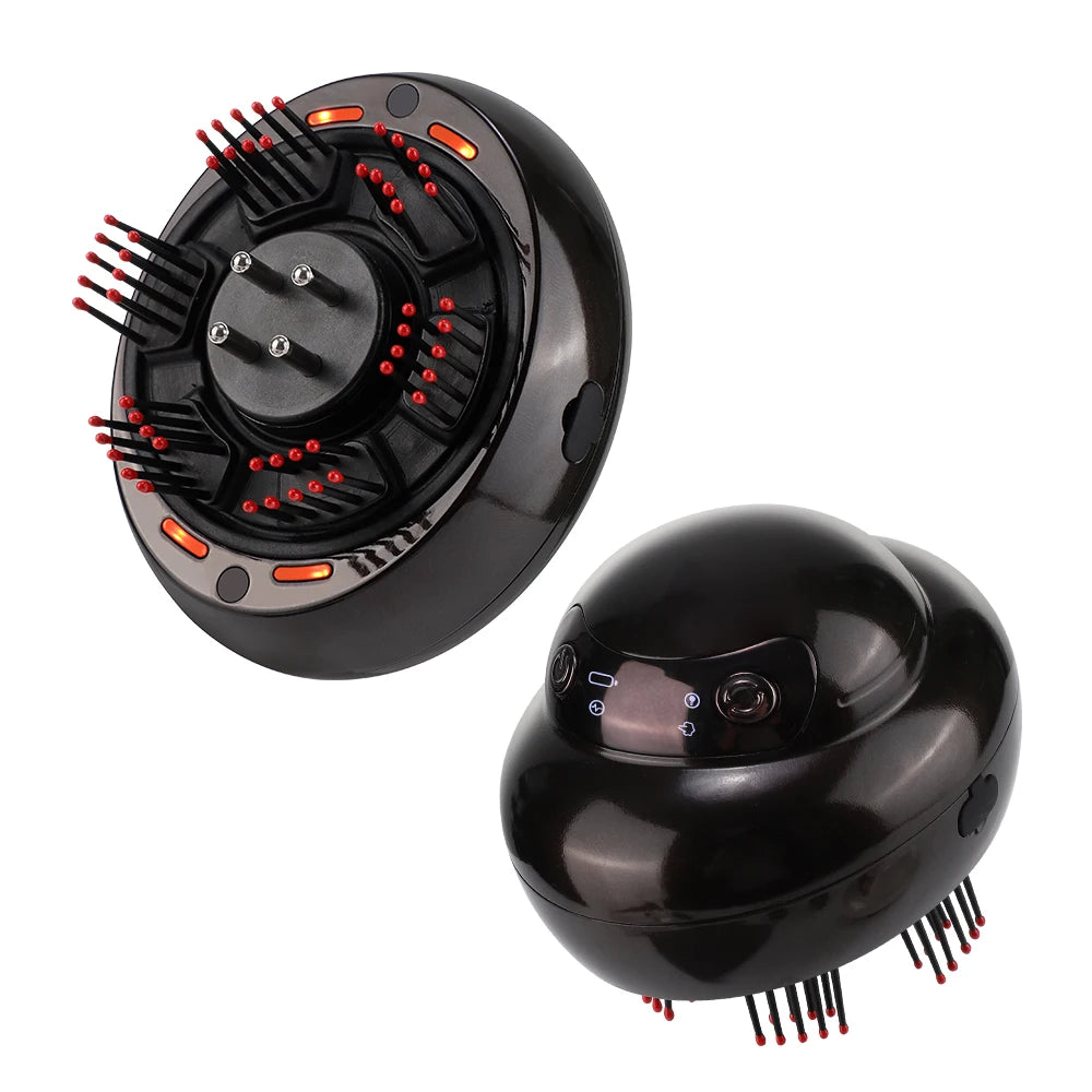 Electric Spray Massage Comb Hair Oil Applicator Scalp Massager - 19