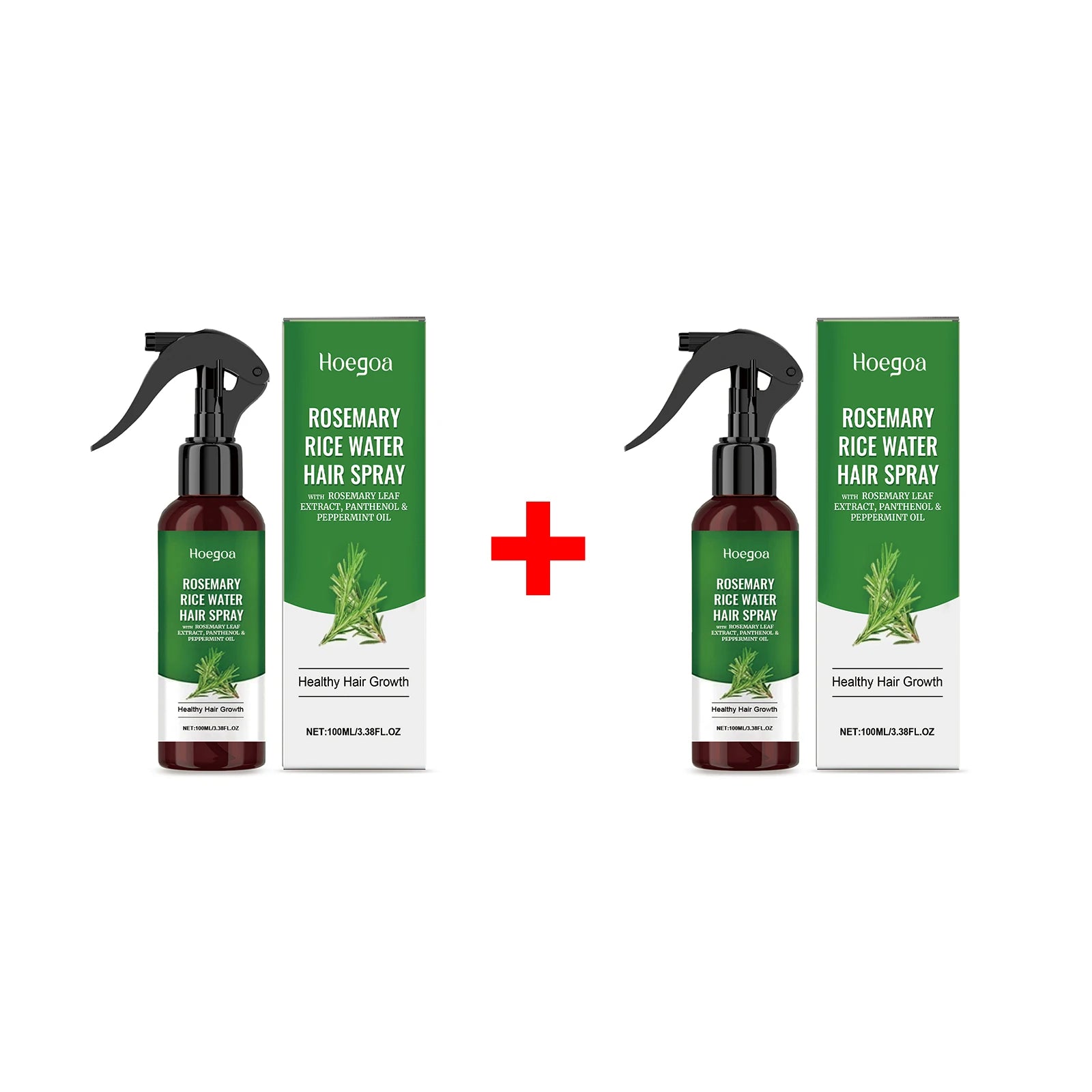 Rosemary Rice Water Hair Growth Spray for Damaged Frizzy Hair - 18