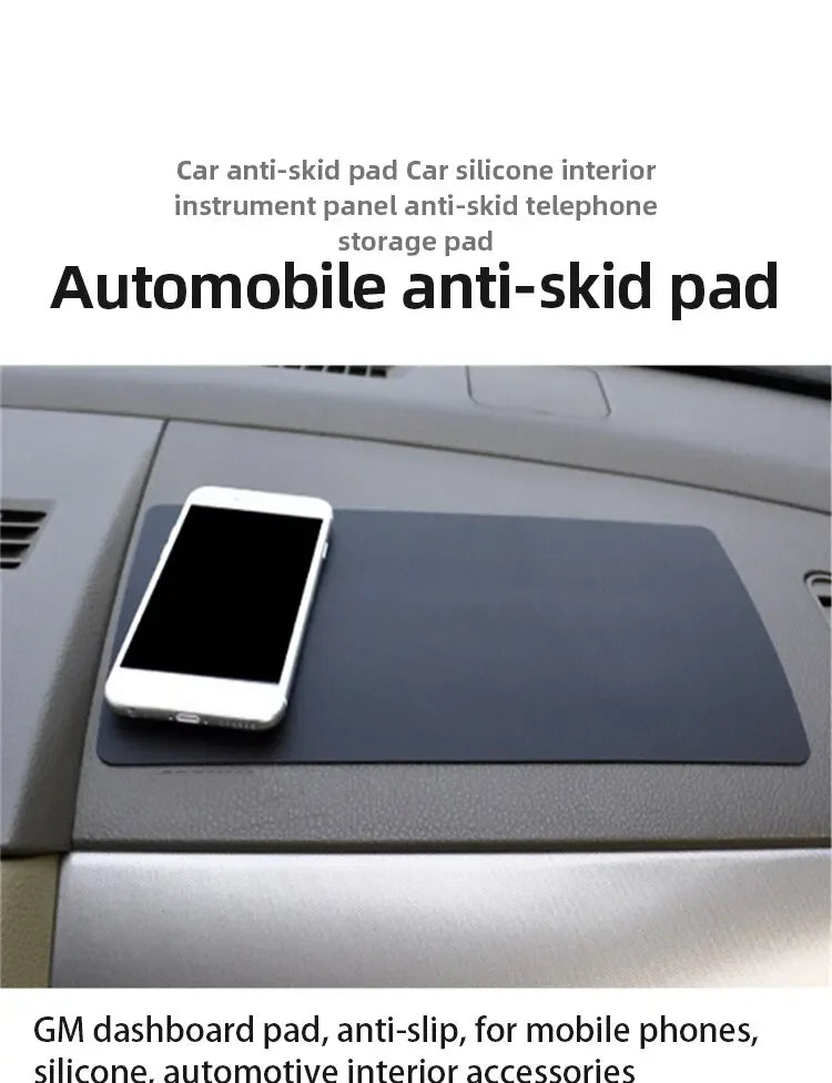 Anti-Slip Car Dashboard Mat Non-Slip Phone Holder Pad Organizer - 7