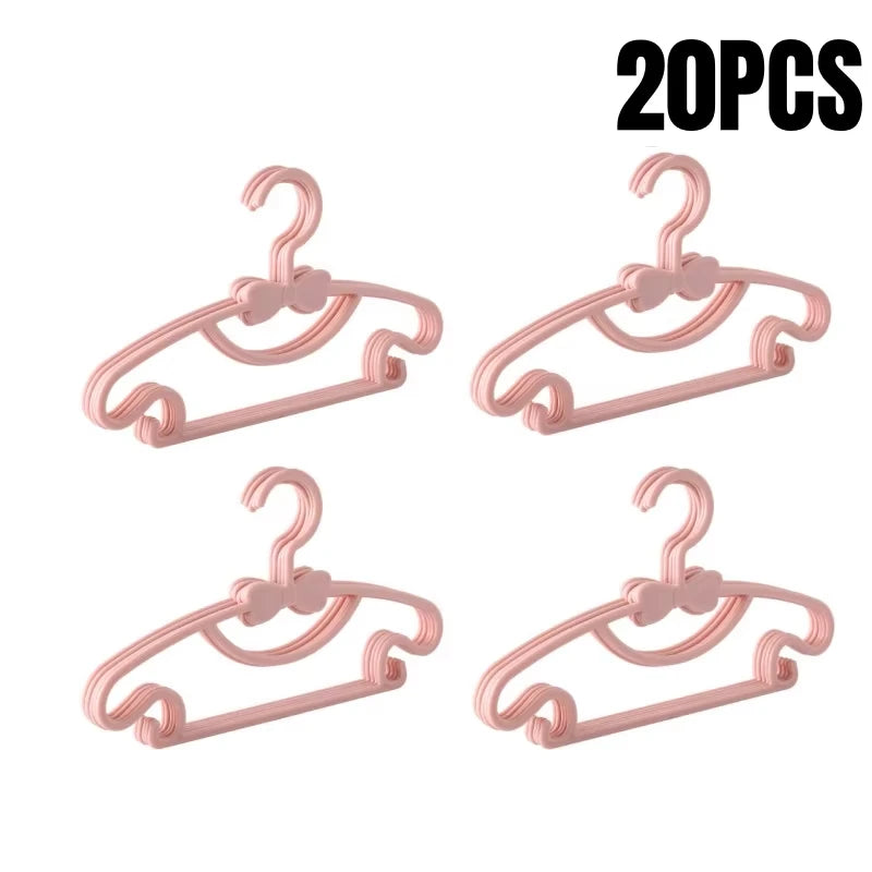 Non-Slip Baby Hangers Kids Clothes Storage Organizers for Wardrobe - 25